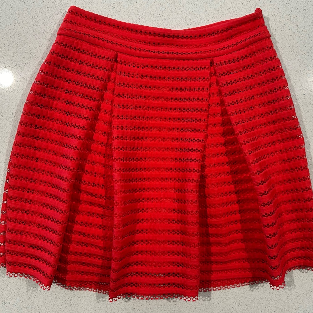 NEW Express Skirt Red Size 4